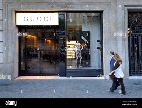 gucci shop in barcelona